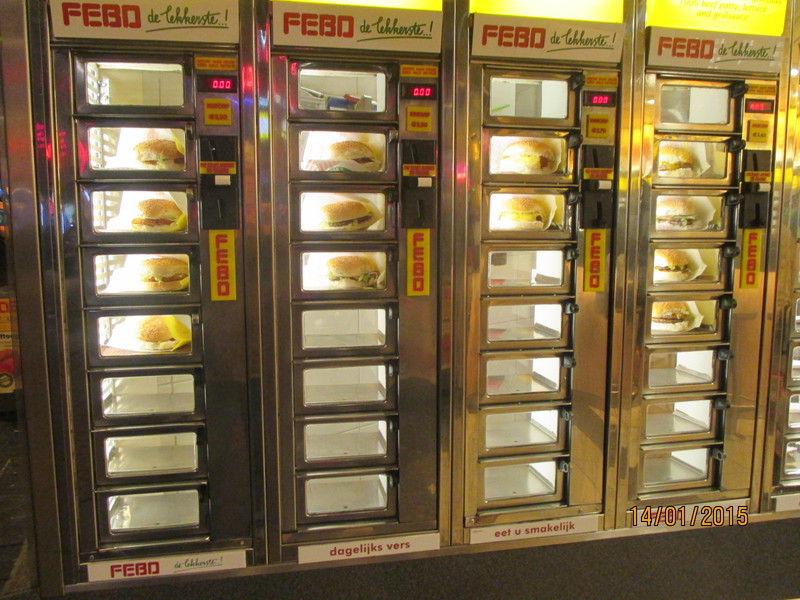 Instant Hamburgers for sale in coin machines