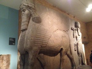 Assyrian Gate at the British Museum