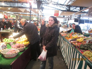 Christine at the La Varenne markets