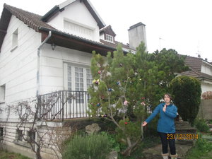 Dina and Rene's house in La Varenne, Paris