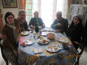 Around the table at La Varenne, Paris