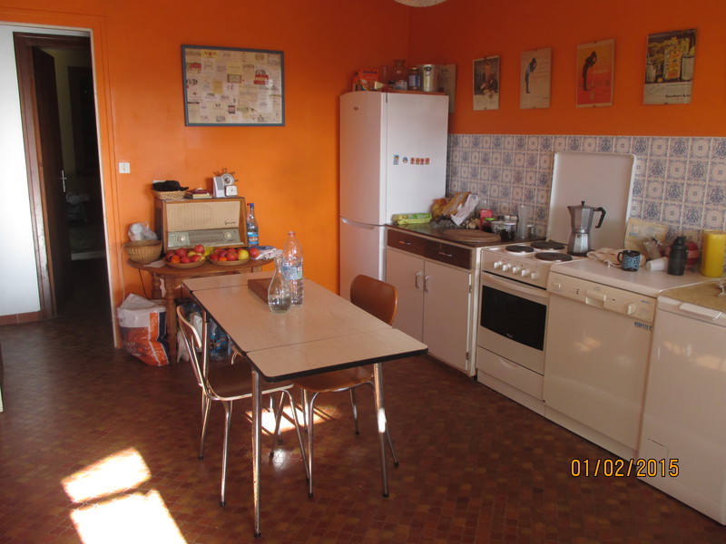 The kitchen in La Couarde 