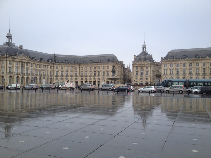 Main square in Bordeaux