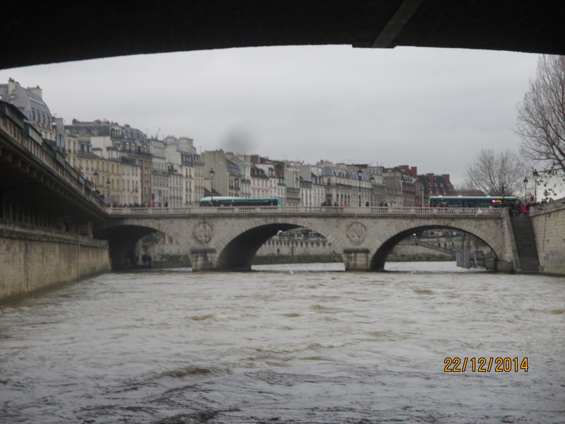 From the Seine river boat