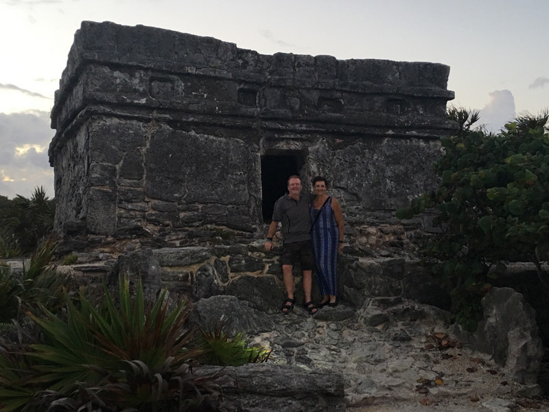 Mayan Ruins at the hotel Occidental 