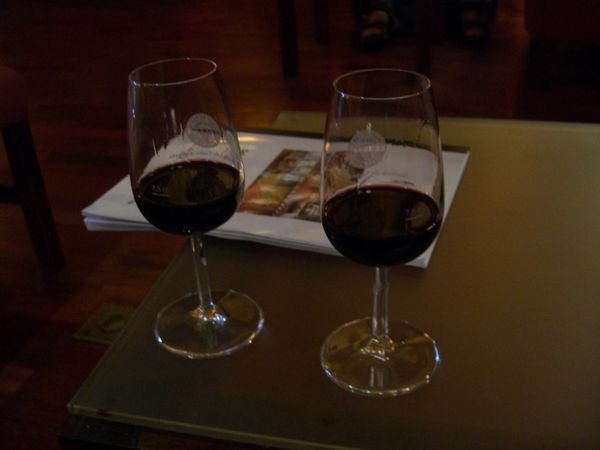 Two glasses of Portugals finest