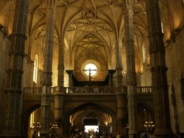 Back of nave of Mosteiro dos Jerónimos