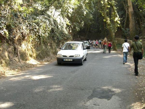 The road to Castelo dos Mouros