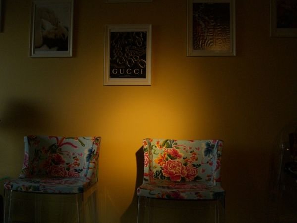 Jorge's chairs and wall art