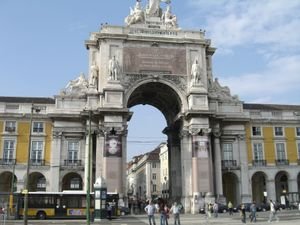 Triumphal Arch at Praça do Comércio