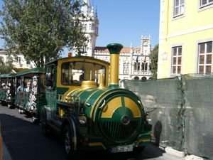Tour train in Sintra