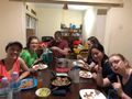 First home-cooked community supper! 
