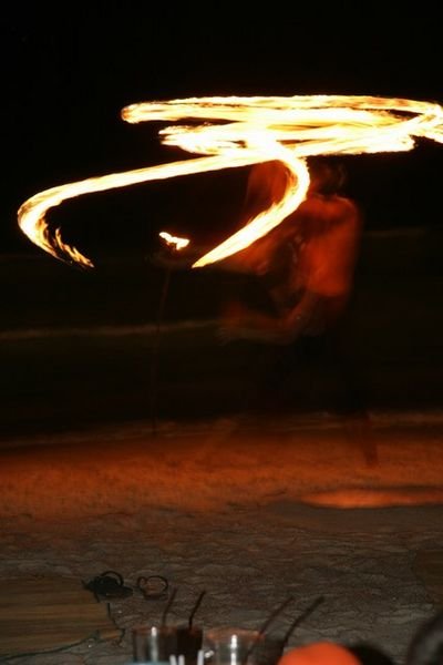 Obligatory thai beach fire-dancing