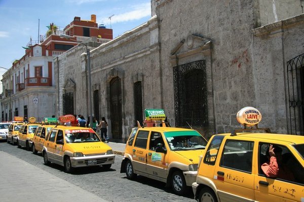 Mini-taxis, Arequipa