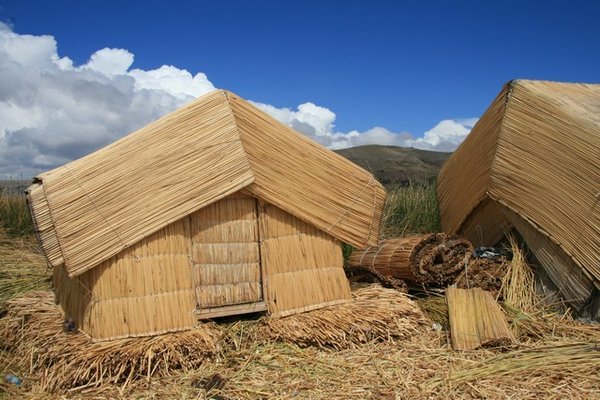 reed houses, Islas Flotantes