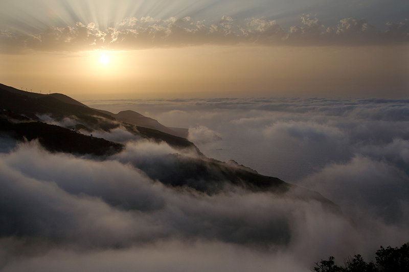 Life above the clouds in Franceses, La Palma