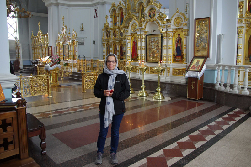 In der orthodoxen Kathedrale