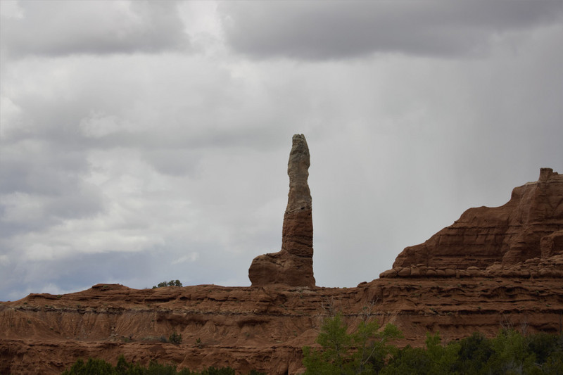 Hoodoo formation near the nature trail