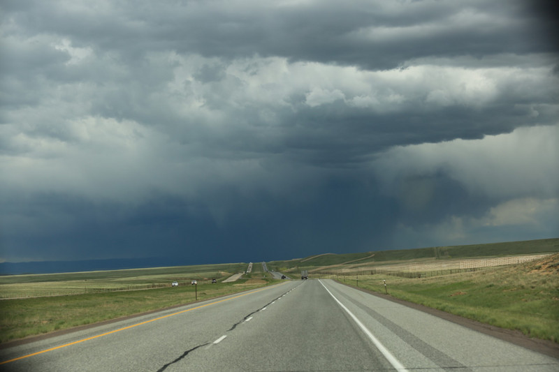 Storms brewing over Laramie!