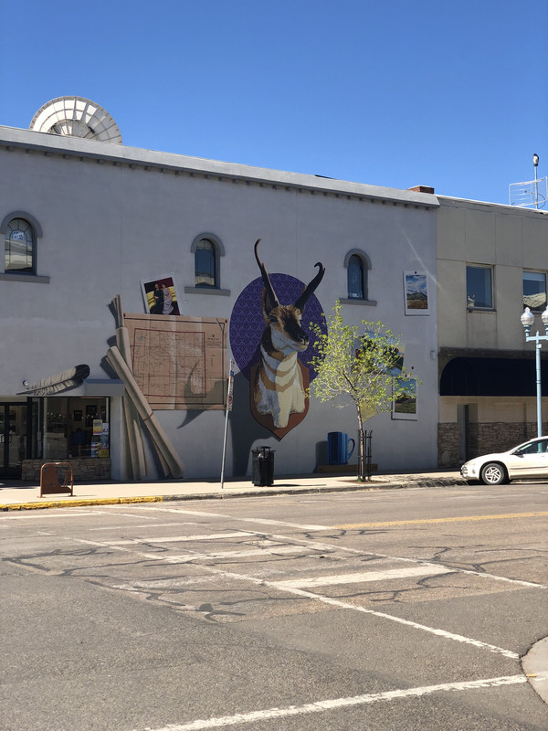 Mural in downtown Laramie!