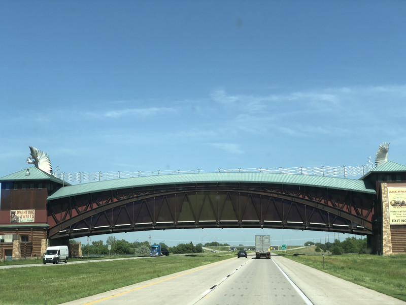 Kearney Nebraska Archway which spans I-80.