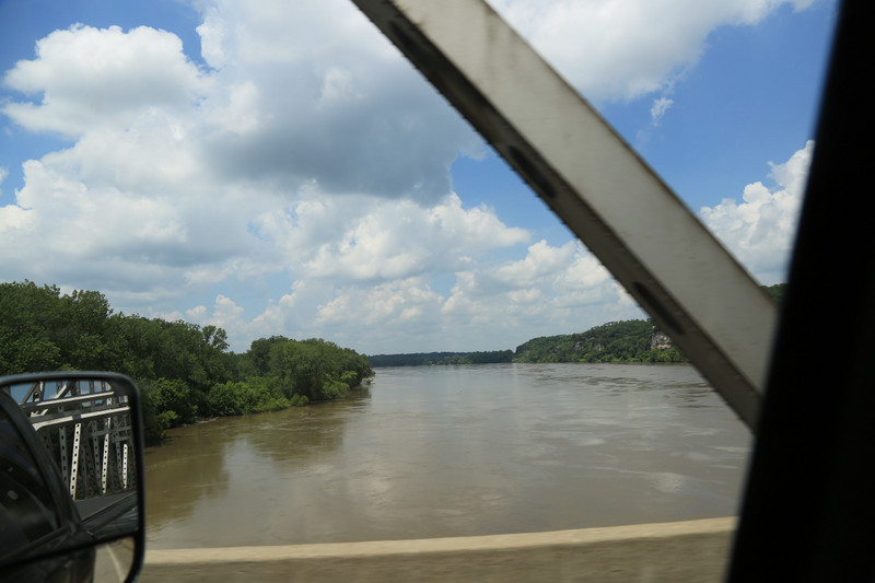 Main channel of Missouri River. 