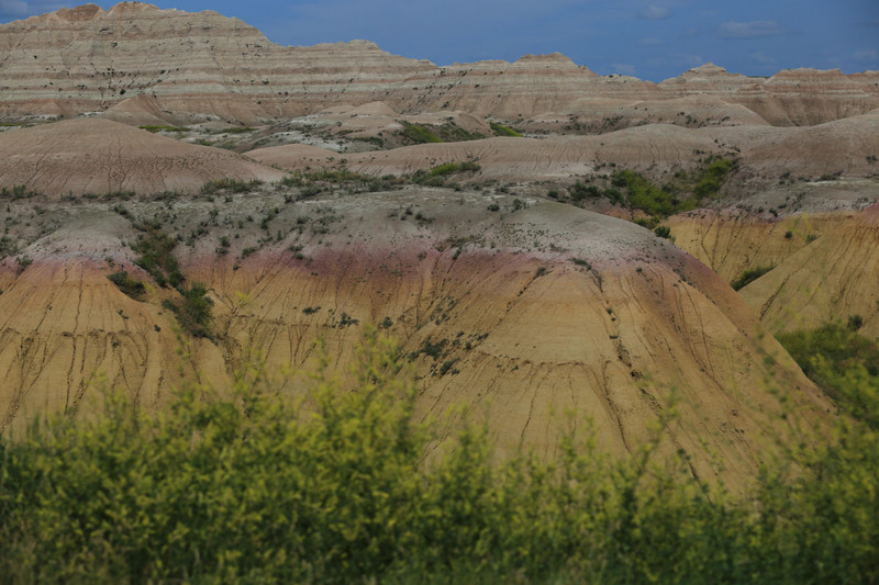 Change of colors in the Badlands!