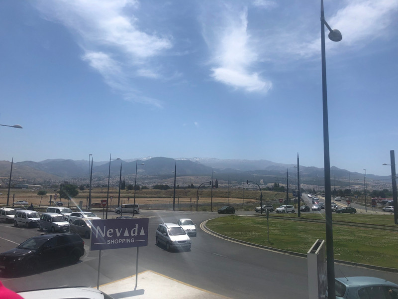 A View of Outside the Sierra Nevada Mall