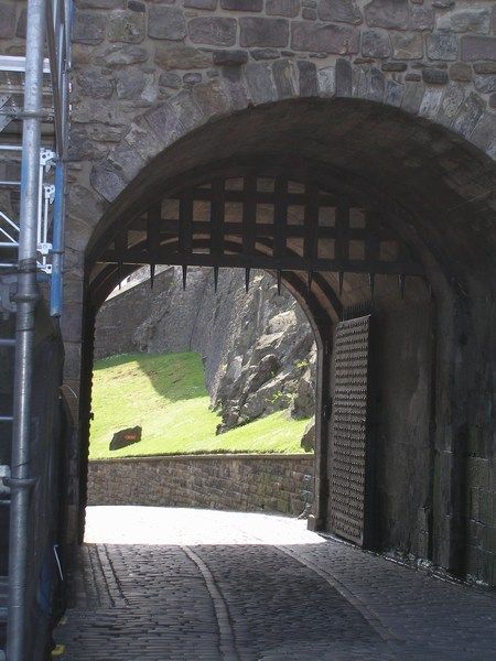 Portcullis Gate at Edinburgh Castle