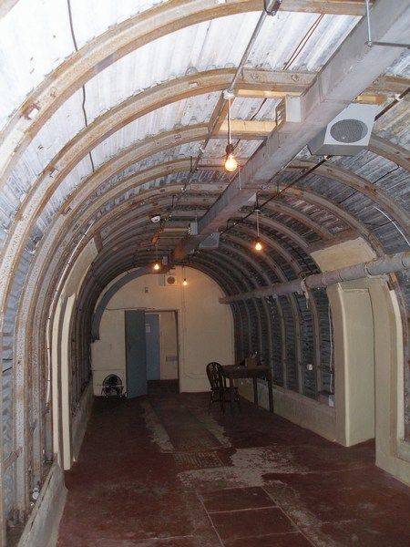 Interior of Dover Castle tunnels
