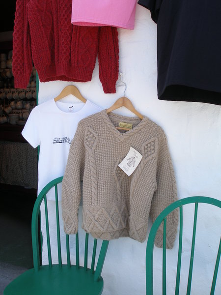 A variation on the traditional sweater