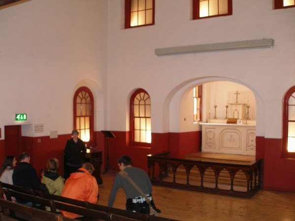 The chapel at Kilmainham Jail