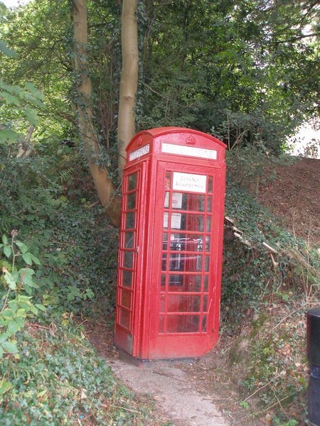 Phone Booth in the Woods