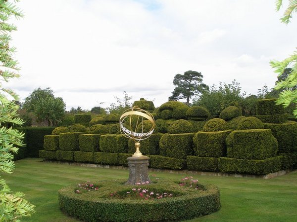 A Topiary Chess Set