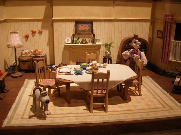 Wallace and Grommit's Living Room