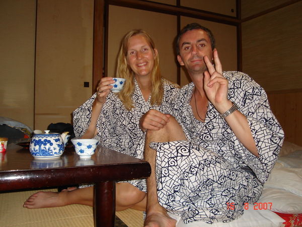 In our Tatami room