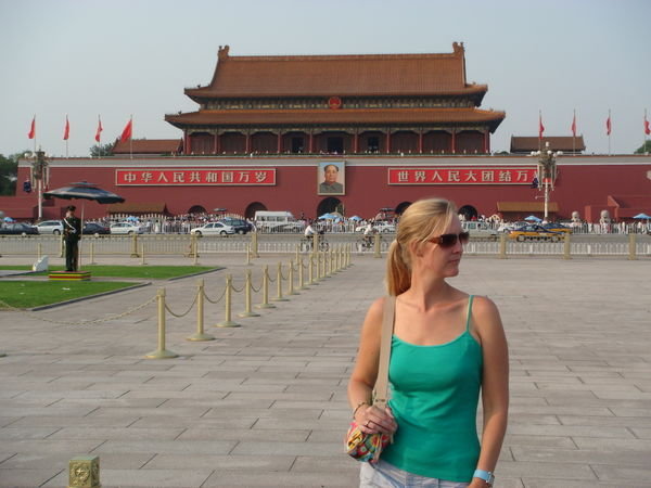 Entrance to the Forbidden City.