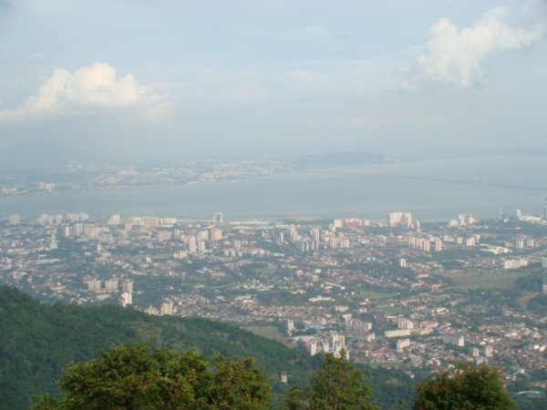 View from Penang Hill.