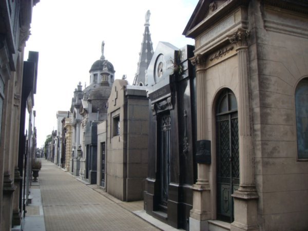 Never seen a cemetry like this one. Buenos Aires.