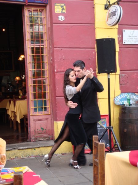 Tango in the streets.