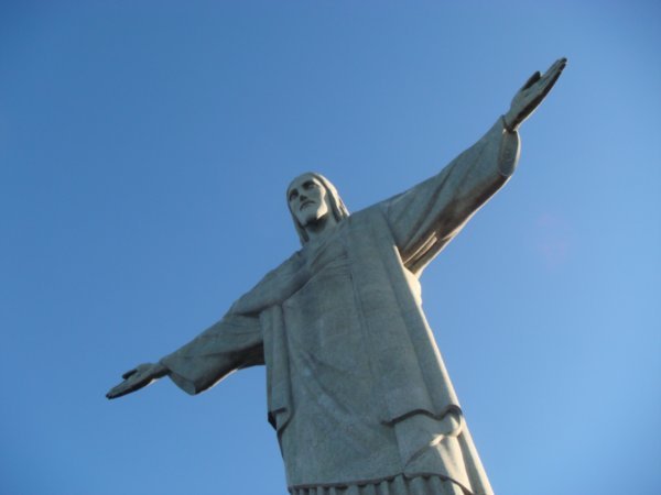 The famous Christ the Redeemer statue