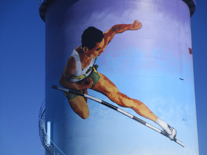 200621.1 water tower mural of Percy Hobson