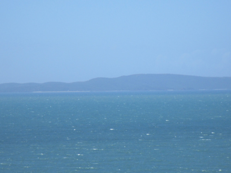8150821.6 hazy view of Great Keppel Island