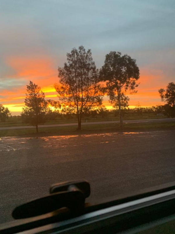 8230821.4 sunset view through window at Hillston