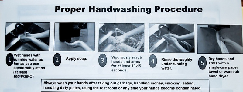 Hand washing manual
