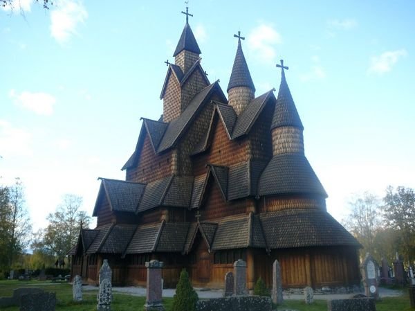 900 year old wooden church