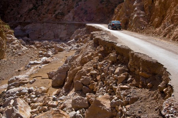 Local roads, for local people in Todra Gorge