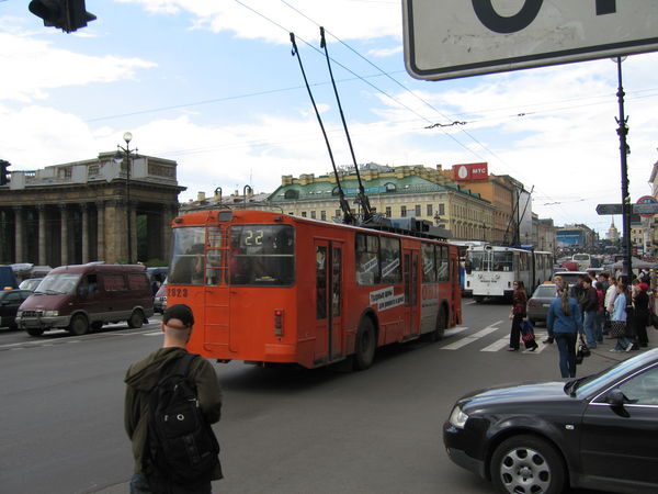 Busserne i rusland har lange foelehorn ligesom biller