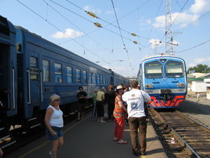 Vores tog fra Moskva til Omsk
