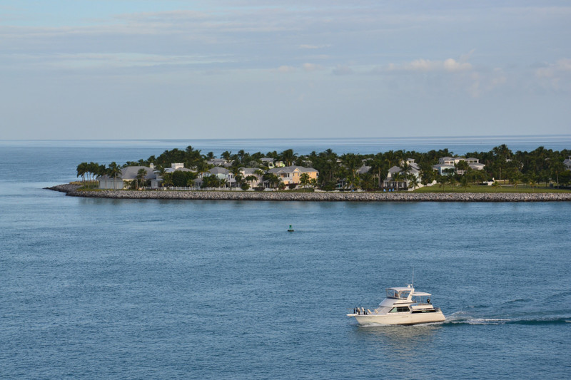 Arriving at Key West